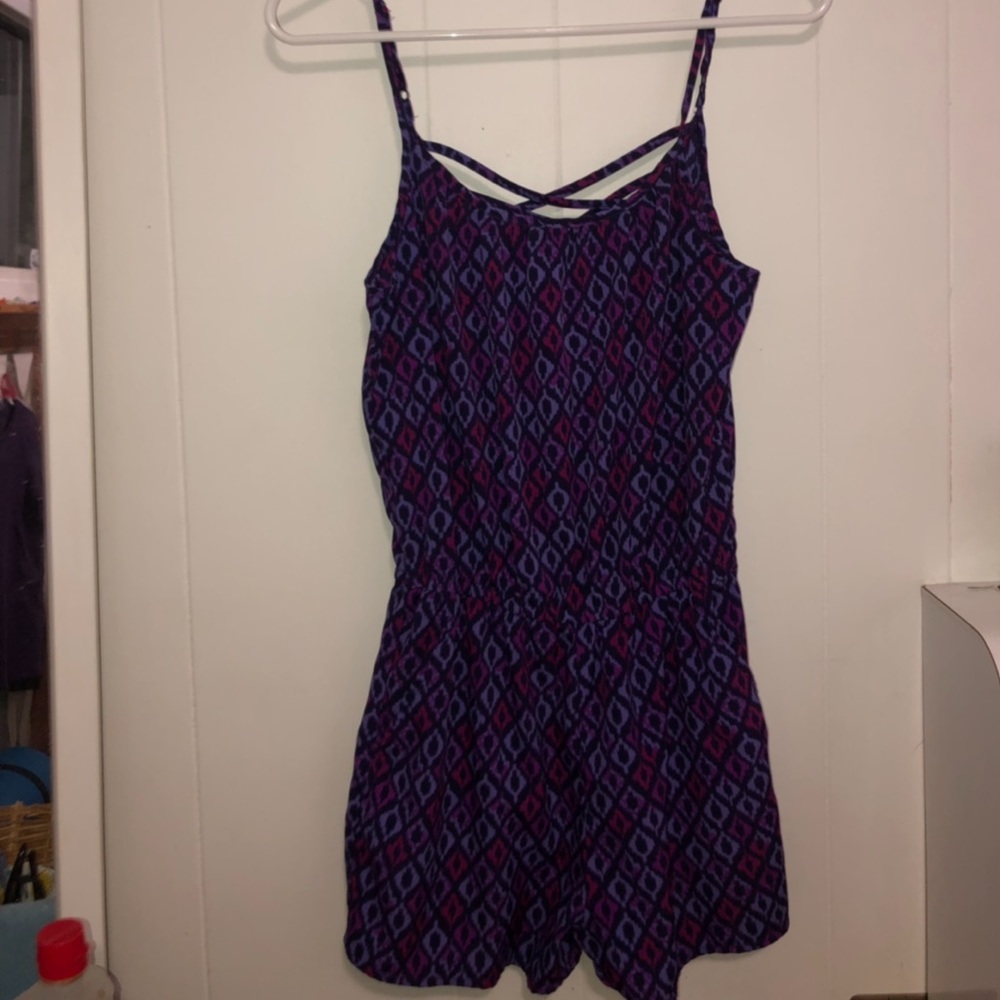 Small Purple Romper